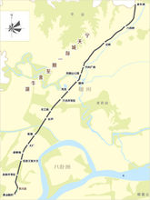 地铁S8号线线路图